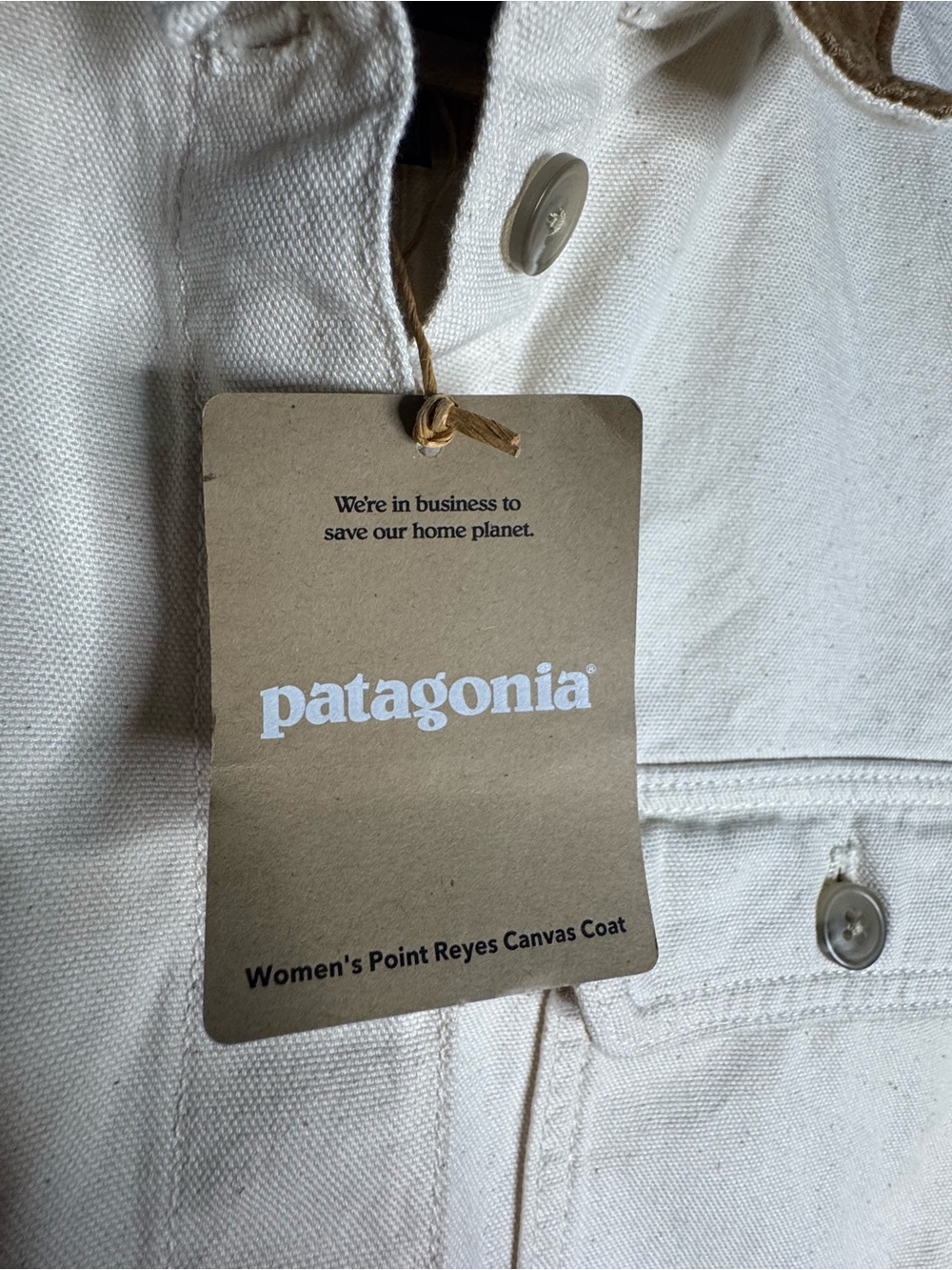Patagonia Women's Point Reyes Canvas Coat - Picture 4 of 9